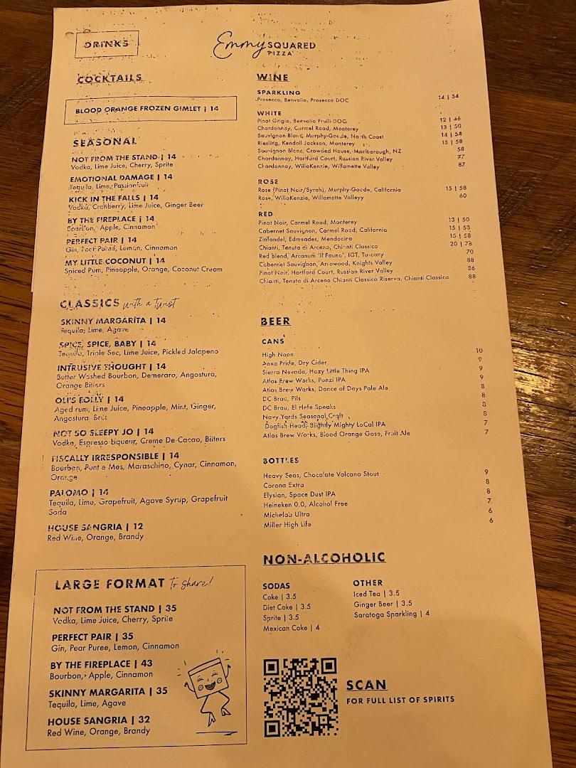 Emmy Squared Pizza: Navy Yard